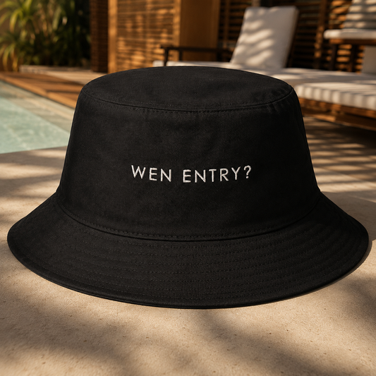 "WEN ENTRY" BUCKET HAT