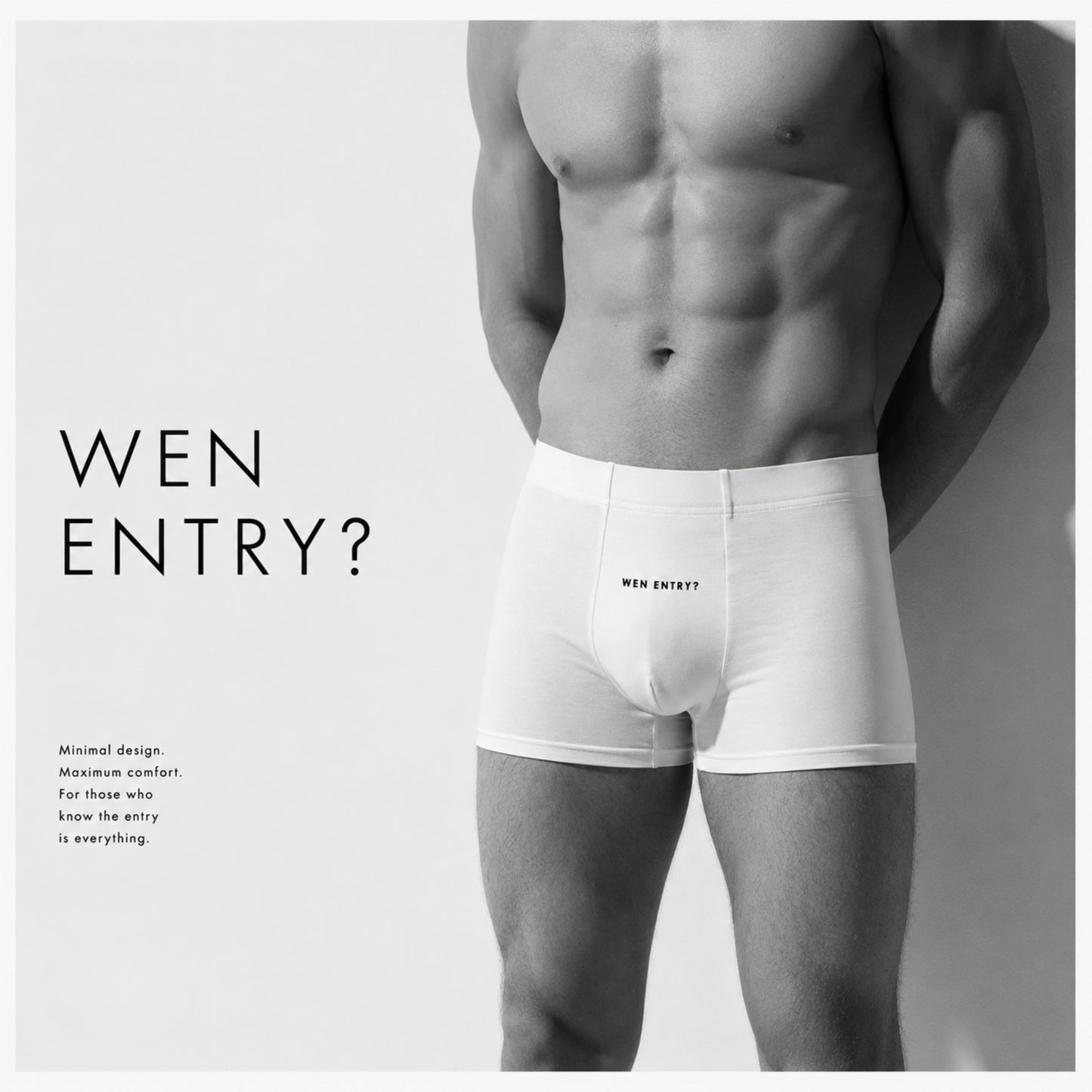 "WEN ENTRY?" BOXERS